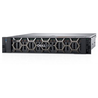 Dell PowerEdge R760 24B (up to 16 SAS/SATA + 8 NVMe Direct, Riser conf. 5, HL 2x16 FH (Gen4), 2x16 LP (Gen4), 2x16 FH (Gen5)) 2xGold 6444Y (3.6G,16C,45M,270W) no ( Mem, HDDs, PSU, OCP, BOSS) PERC H755, iDRAC9 Enterprise 16G, TPM 2.0, Rails, Arm, Bezel